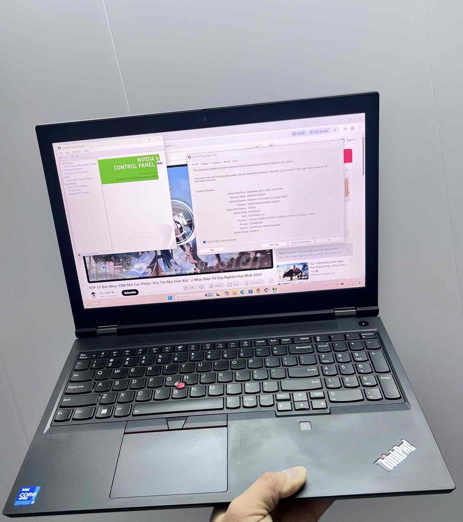 Lenovo Thinkpad P15 Gen 2 i7-11850H 15.6 inch. Mua bán Laptop tại Quận Đống Đa Hà Nội được đăng bởi Junioor Computer hình 1