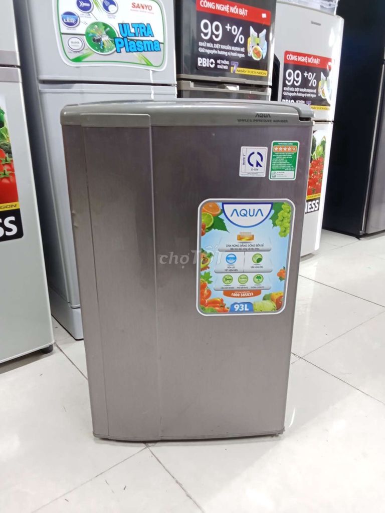 Tủ lạnh Aqua 93 lít Xám. Mua bán Tủ lạnh tại Huyện Long Thành Đồng Nai được đăng bởi Điện Máy Thanh Lý hình 1