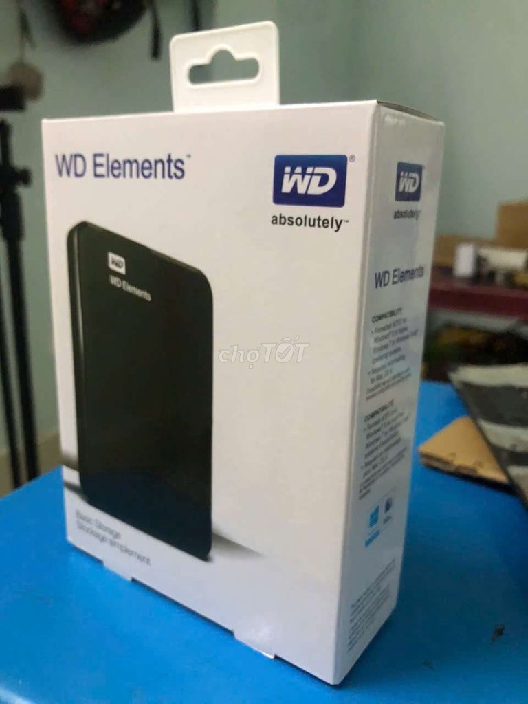 New box wd 3.0 kèm ổ wd 1T sk 100%