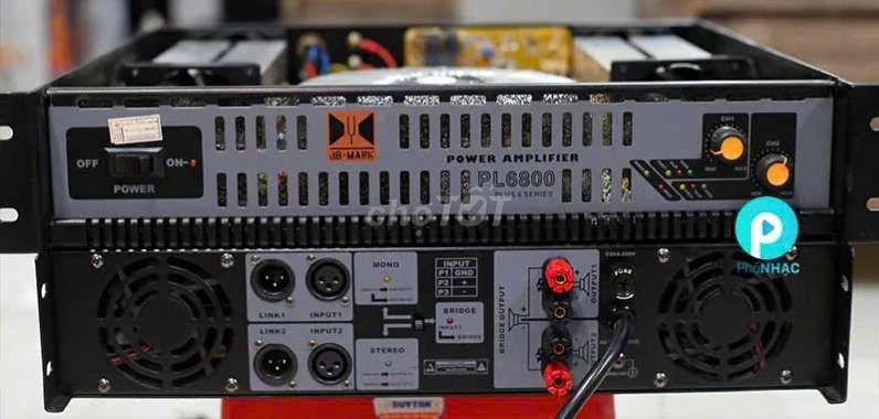 Cục đẩy công suất DB Mark PL 6800. Mua bán Tivi, Âm thanh tại Quận 11 Tp Hồ Chí Minh được đăng bởi Thanh Trúc hình 1