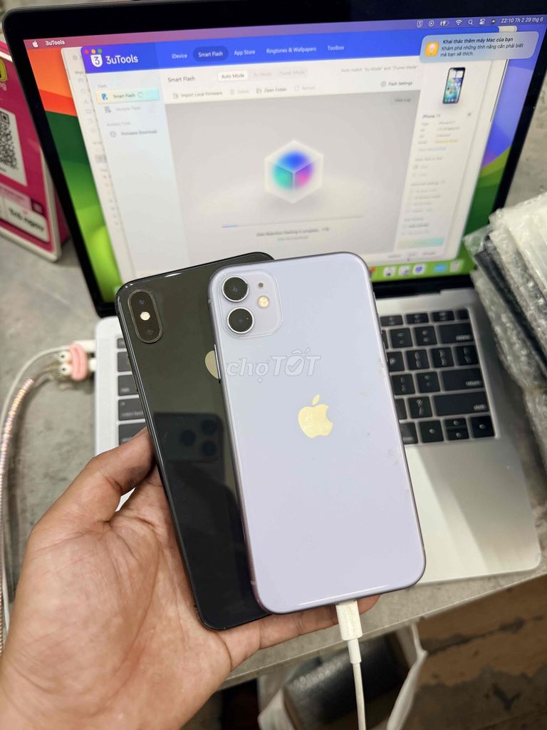 Apple iPhone 11 64GB Tím Mất Face ID, màn GX. Mua bán Điện thoại tại Quận Ngũ Hành Sơn Đà Nẵng được đăng bởi Nghĩa  hình 1