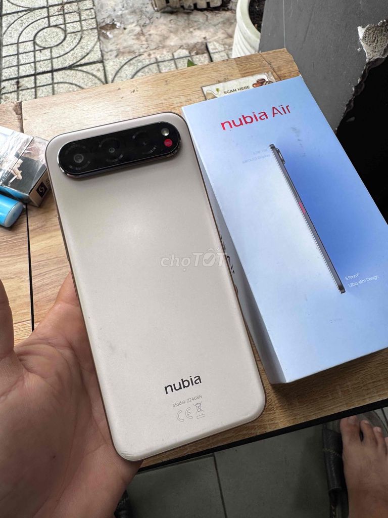 Nubia Air 256GB Vàng 97% gl. Mua bán Điện thoại tại Quận Tân Phú Tp Hồ Chí Minh được đăng bởi nguyen son  hình 1