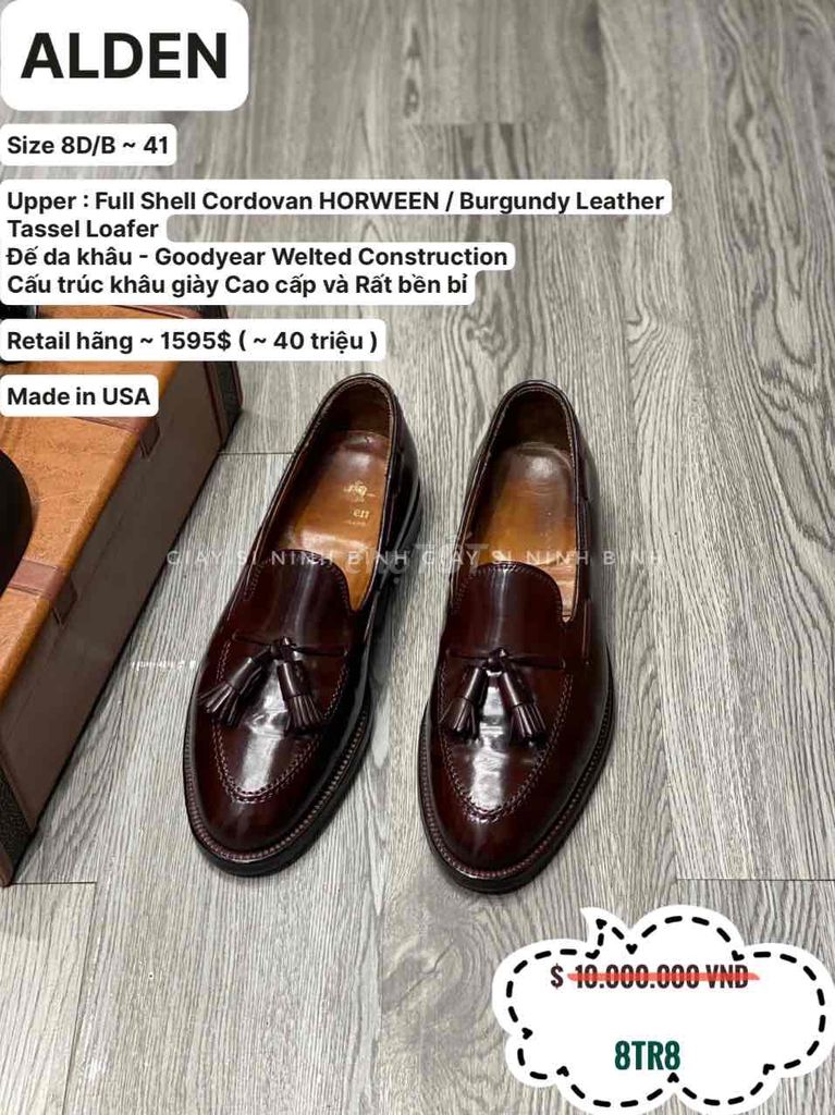 Siêu Phẩm Alden, Tricker’s … Cập bến Shop