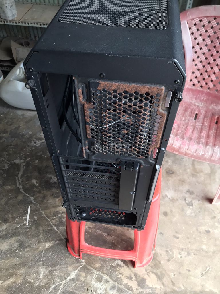 Vỏ case Sama ITX Đen Kim loại. Mua bán Linh kiện (RAM, Card...) tại Huyện Gò Công Tây Tiền Giang được đăng bởi hung truong hình 1