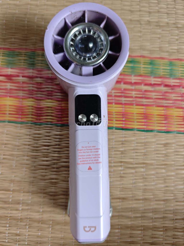 Quạt cầm tay GOOJODOQ SF5001 Tím 4.5W. Mua bán Quạt tại Huyện Tân Châu Tây Ninh được đăng bởi Đức hình 1