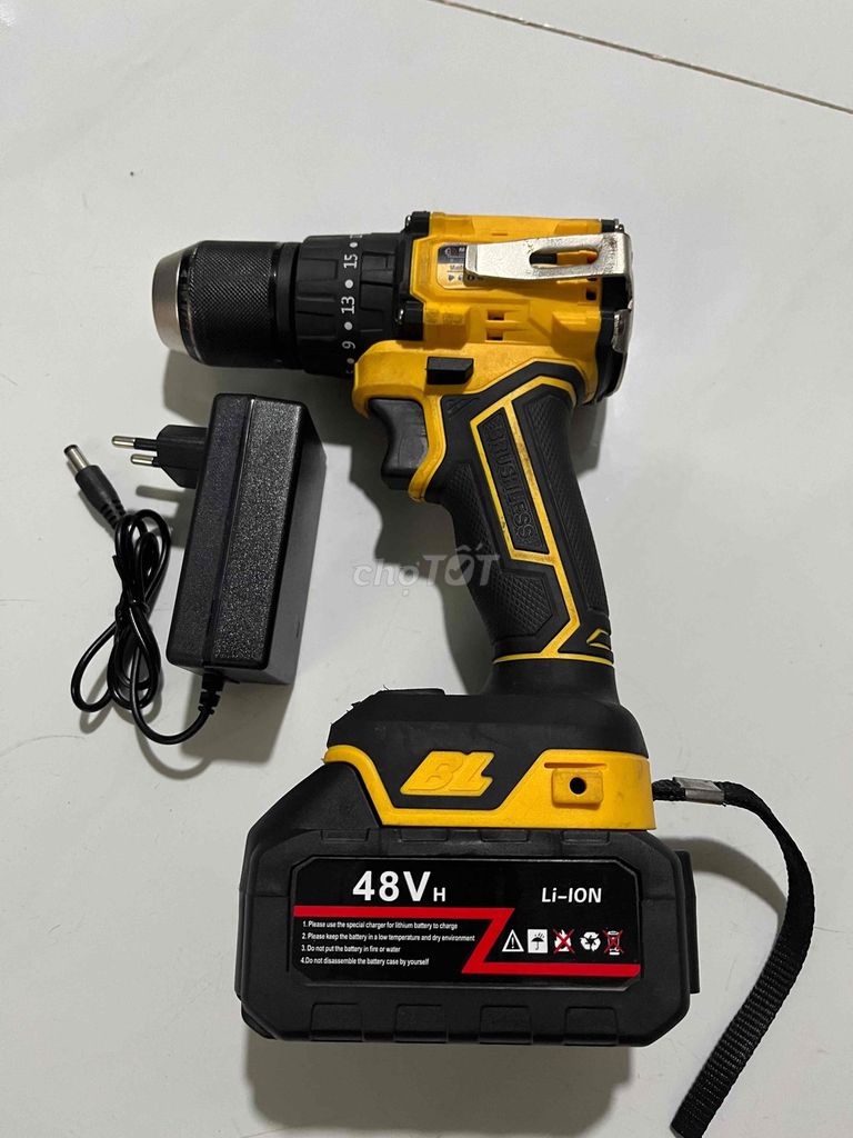 Khoan pin Maxtool Vàng Đen. Mua bán Nội thất, đồ gia dụng khác tại Huyện Châu Thành Tiền Giang được đăng bởi Minh hình 1