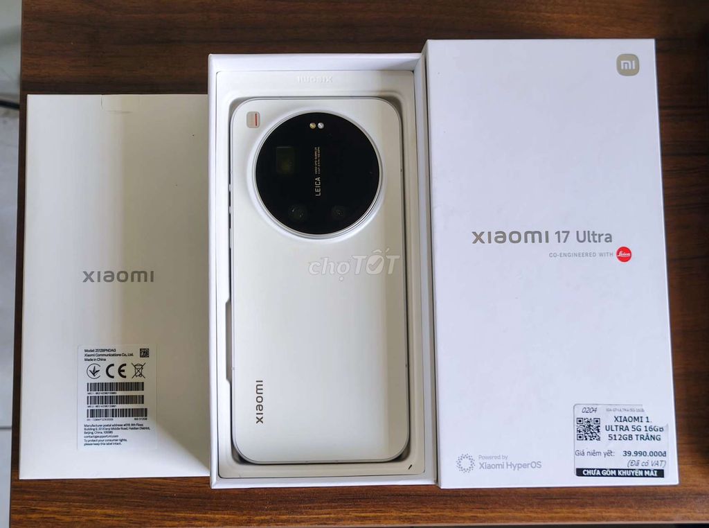 Xiaomi 17 Ultra (16/512) chính hãng Việt Nam. Mua bán Điện thoại tại Thành phố Thủ Đức Tp Hồ Chí Minh được đăng bởi TN hình 1