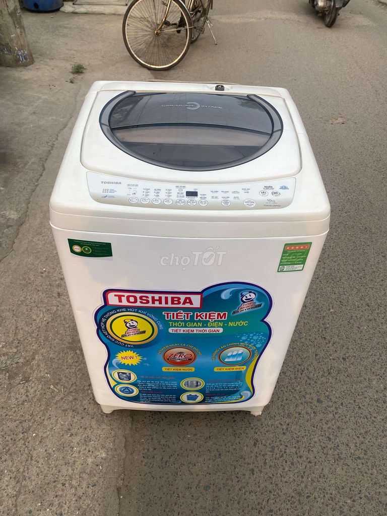 Thanh lý máy giặt Toshiba 10kg còn rất mới