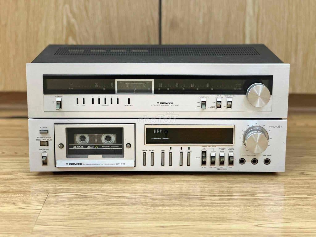 Đầu deck Pioneer CT-415 & Tuner TX-7900 rin keng. Mua bán Tivi, Âm thanh tại Quận Hải Châu Đà Nẵng được đăng bởi Dũng Audio hình 1