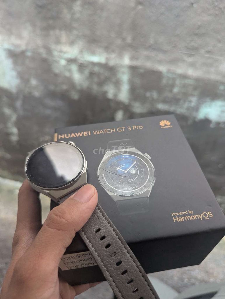 Huawei GT3 pro bạc zin đẹp 99% fullbox. Mua bán Thiết bị đeo thông minh tại Quận 12 Tp Hồ Chí Minh được đăng bởi Mr Phát hình 1