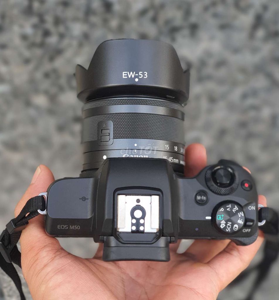 Canon EOS M50 . Mua bán Máy ảnh, Máy quay tại Quận Bình Thạnh Tp Hồ Chí Minh được đăng bởi Messi hình 1