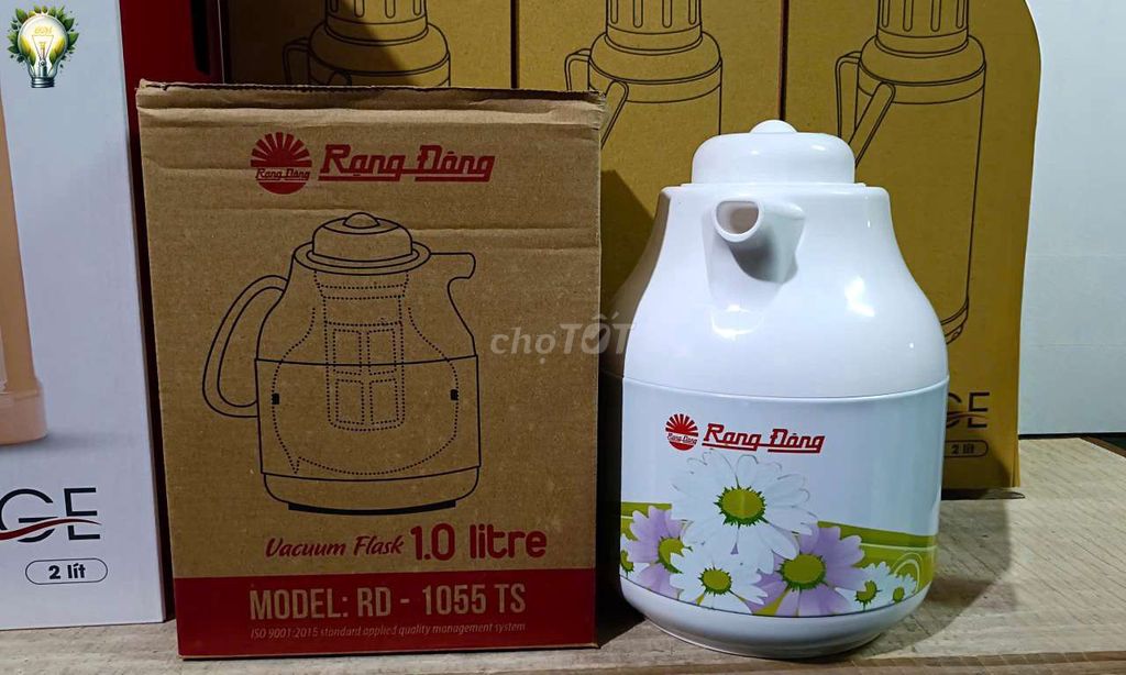 Phích pha trà Rạng Đông RD-1055TS 1L. Mua bán Dụng cụ nhà bếp tại Thành phố Rạch Giá Kiên Giang được đăng bởi NHÃ ĐAN KG hình 1
