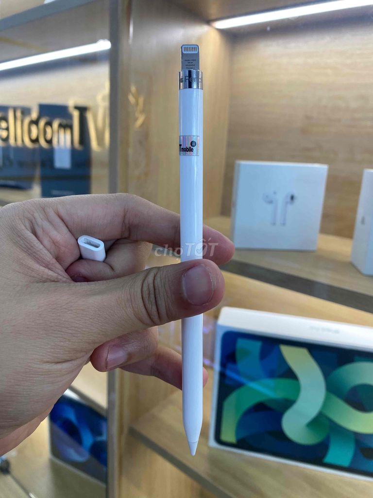 Apple Pencil 1 99% chính hãng - ngòi đẹp- pin ngon. Mua bán Phụ kiện (Màn hình, Chuột...) tại Quận 5 Tp Hồ Chí Minh được đăng bởi BVTMOBILE HỆ THỐNG BÁN LẺ UY TÍN hình 1