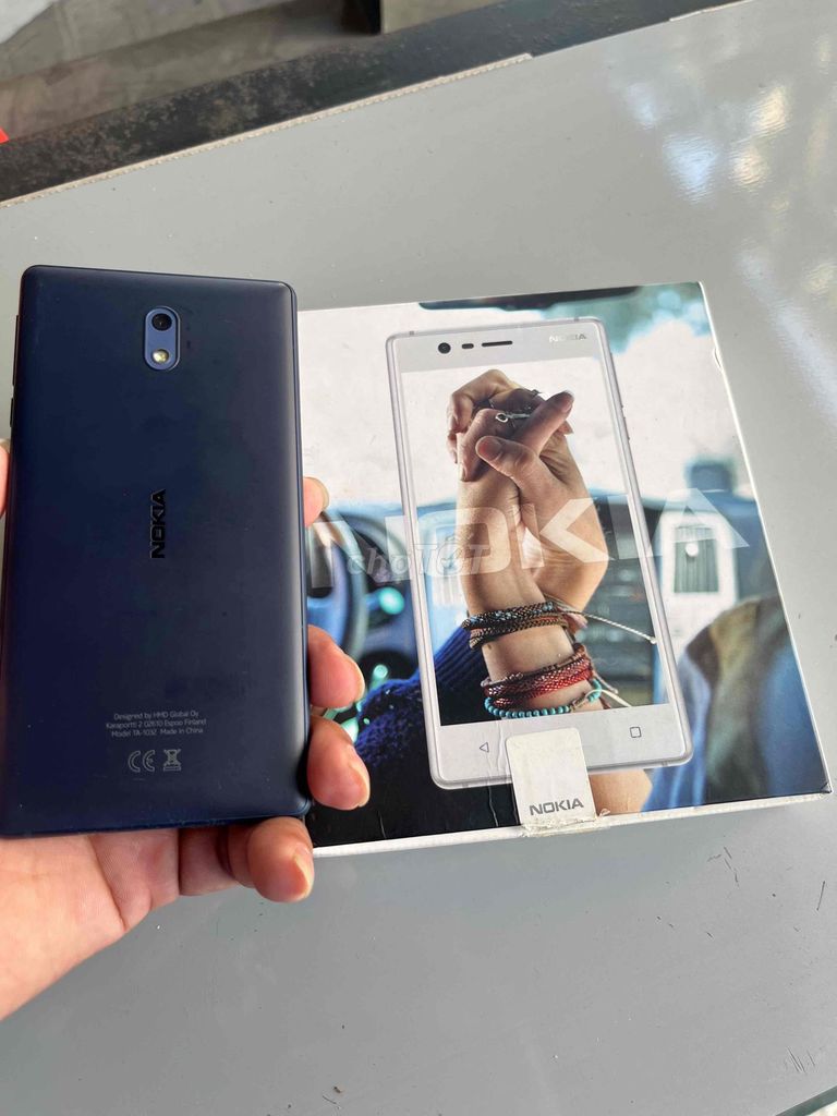 Nokia 3 16GB Xanh đen Hư  nhấn nút nguồn. Mua bán Điện thoại tại Quận Gò Vấp Tp Hồ Chí Minh được đăng bởi Thanh duy hình 1