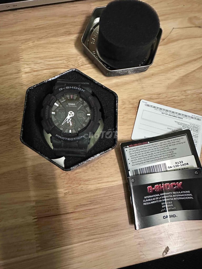 Đồng hồ Casio G-Shock GA-120-1ADR Đen Nam. Mua bán Đồng hồ tại Thành phố Phủ Lý Hà Nam được đăng bởi thành vuong hình 1