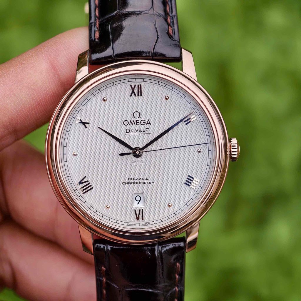 Omega DeVille Prestige Vàng hồng 18K 39.5mm. Mua bán Đồng hồ tại Quận Đống Đa Hà Nội được đăng bởi Nguyễn Long hình 1