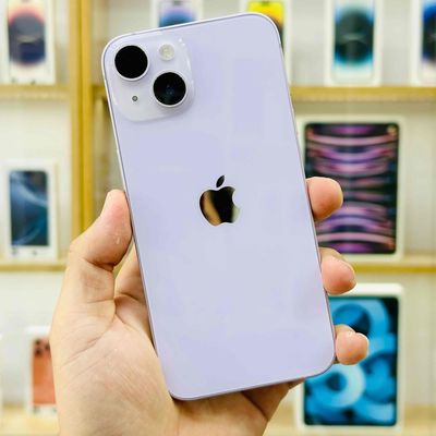 🍎14 TÍM 128GB QTẾ LL/A MỸ ZIN ĐẸP 99% PIN 100%