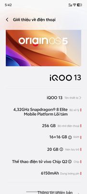 cần bán iqoo 13. Mua bán Điện thoại tại Thị xã Phú Mỹ Bà Rịa - Vũng Tàu được đăng bởi Nguyên