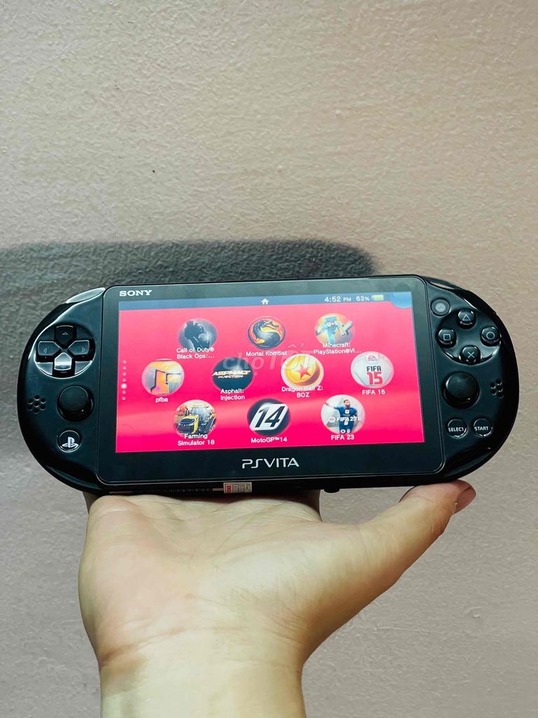 Sony Ps Vita 2000 đen 128GB Fullgame