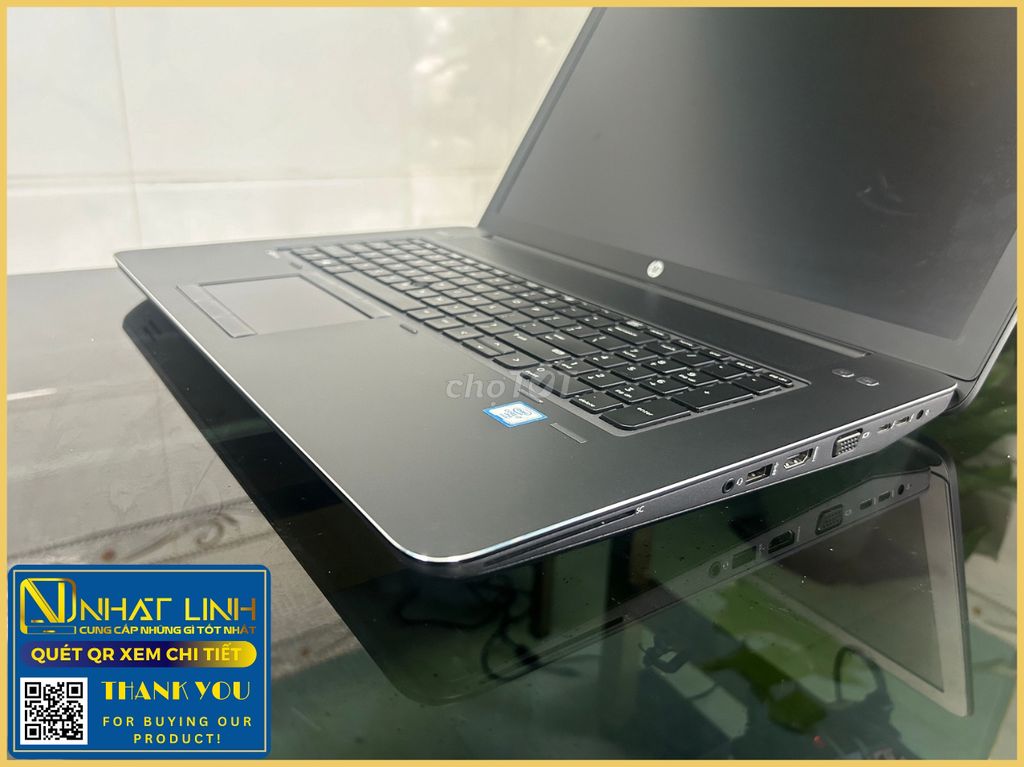 Hp Zbook 17 G3-i7 6700HQ➢16GB➢256GB➢M3000M➢17.3 in