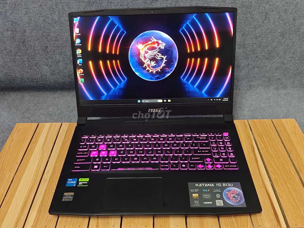 MSI Katana 15 B13UDXK i5-13H 16GB/1TB/RTX 3050 6GB. Mua bán Laptop tại Quận Ninh Kiều Cần Thơ được đăng bởi Laptop Tu Den hình 1