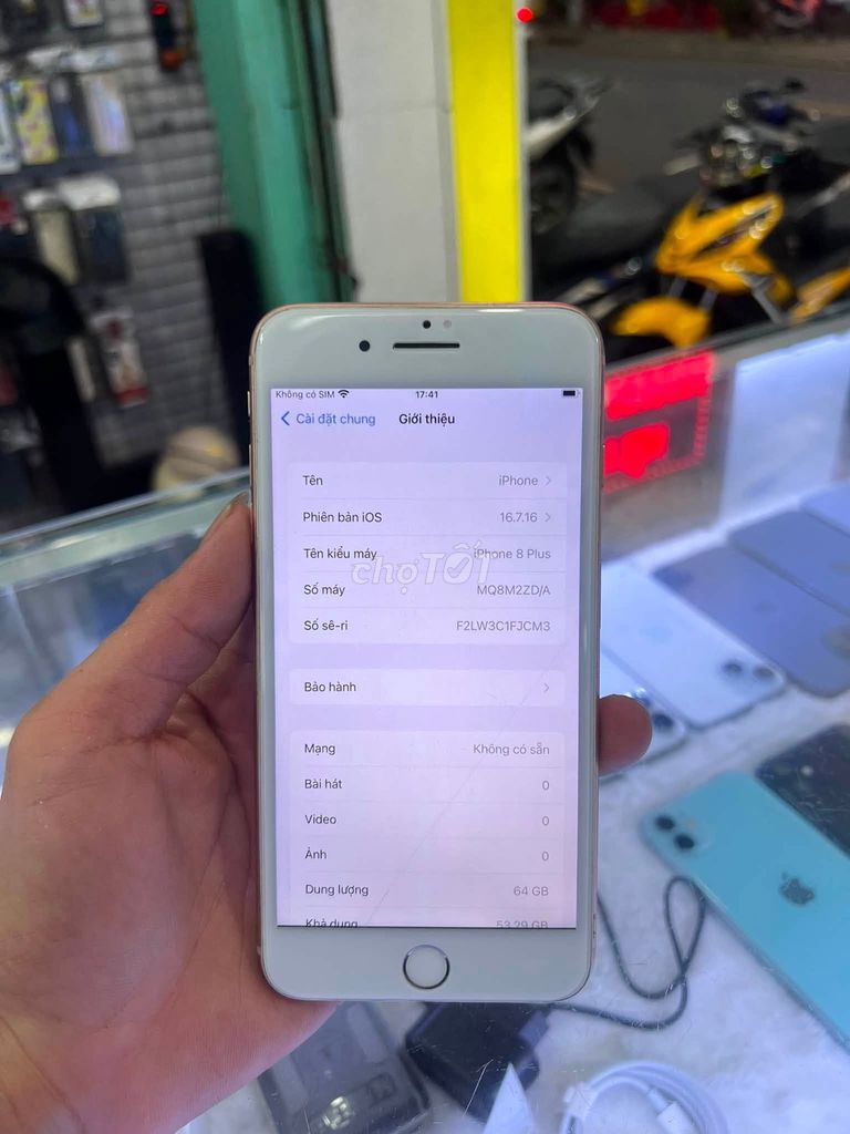 Apple iPhone 8 Plus 64GB Vàng 92%. Mua bán Điện thoại tại Quận 5 Tp Hồ Chí Minh được đăng bởi Hội Đồ Điện Tử hình 1