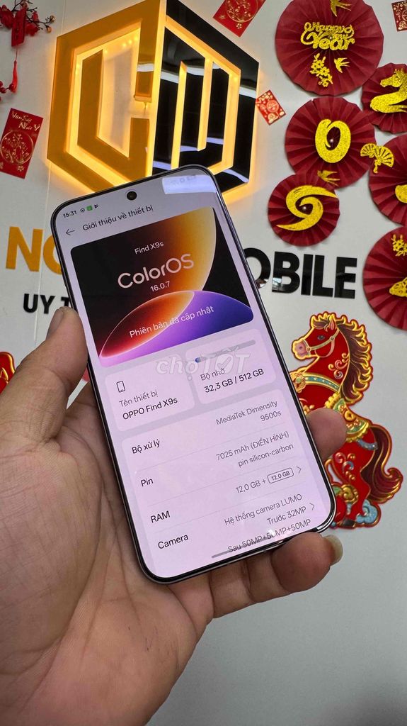 Oppo Find X9s 12GB/512GB Tím. Mua bán Điện thoại tại Quận Ninh Kiều Cần Thơ được đăng bởi Lợi Ngọc mobile hình 1