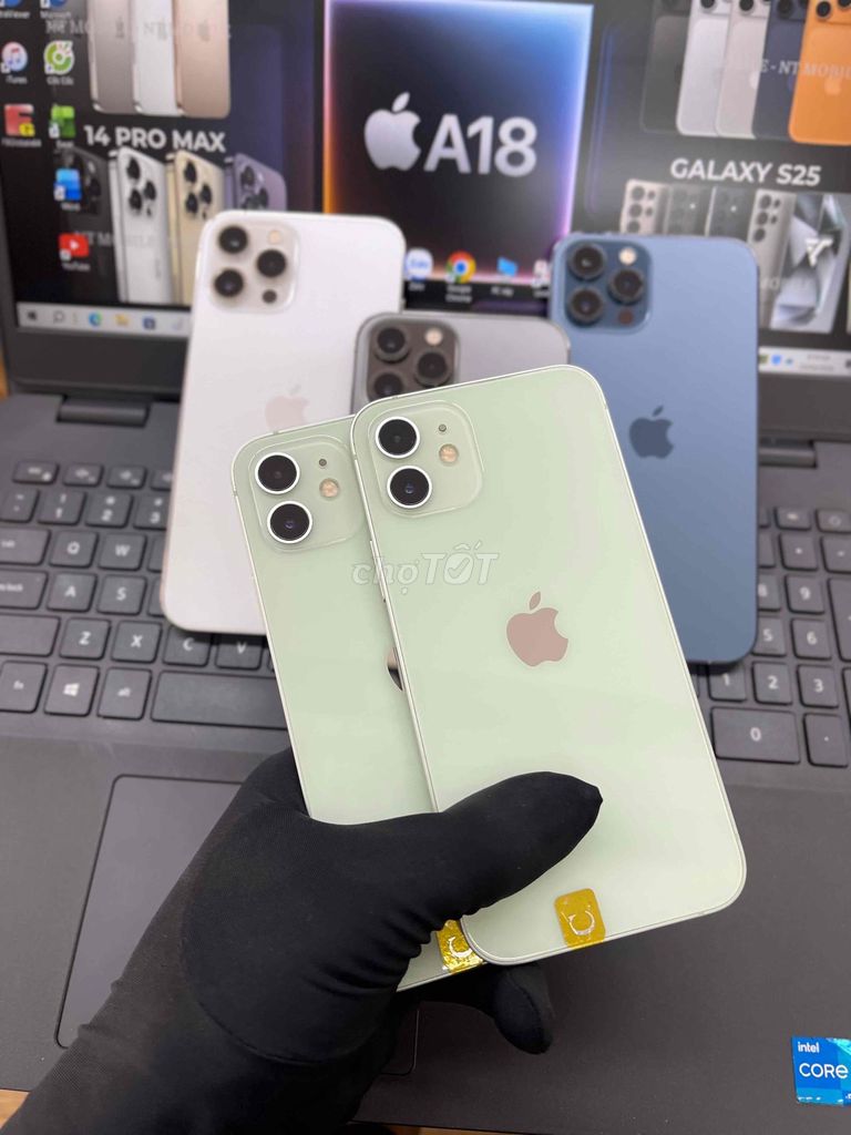 Apple iPhone 12 128Gb Xanh lá. MÁY ZIN QUỐC TẾ 99%. Mua bán Điện thoại tại Thành phố Biên Hòa Đồng Nai được đăng bởi DT MOBILE BIÊN HOÀ hình 1