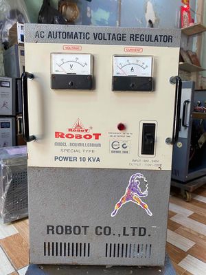 ổn áp ROBOT 10kva dãi 90v-240v dây đồng 100% zin. Mua bán Đồ chuyên dụng, Giống nuôi trồng tại Quận Bình Tân Tp Hồ Chí Minh được đăng bởi  ổn áp cũ bình tân 