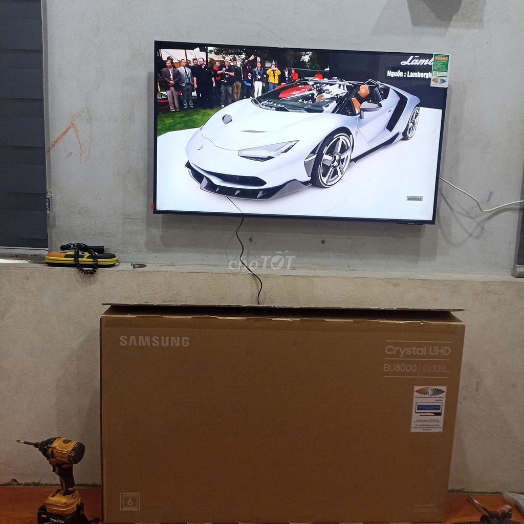TIVI SAMSUNG UHD 4K 50IN - TRẢ GÓP TƯ NHÂN. Mua bán Tivi, Âm thanh tại Huyện Đức Hòa Long An được đăng bởi Duy Bán Điện Máy Trả Góp hình 1