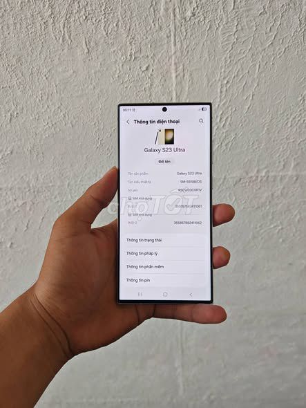 Samsung S23 Ultra 256GB Xanh 5000mAh. Mua bán Điện thoại tại Quận 1 Tp Hồ Chí Minh được đăng bởi Hội Đồ Điện Tử hình 1