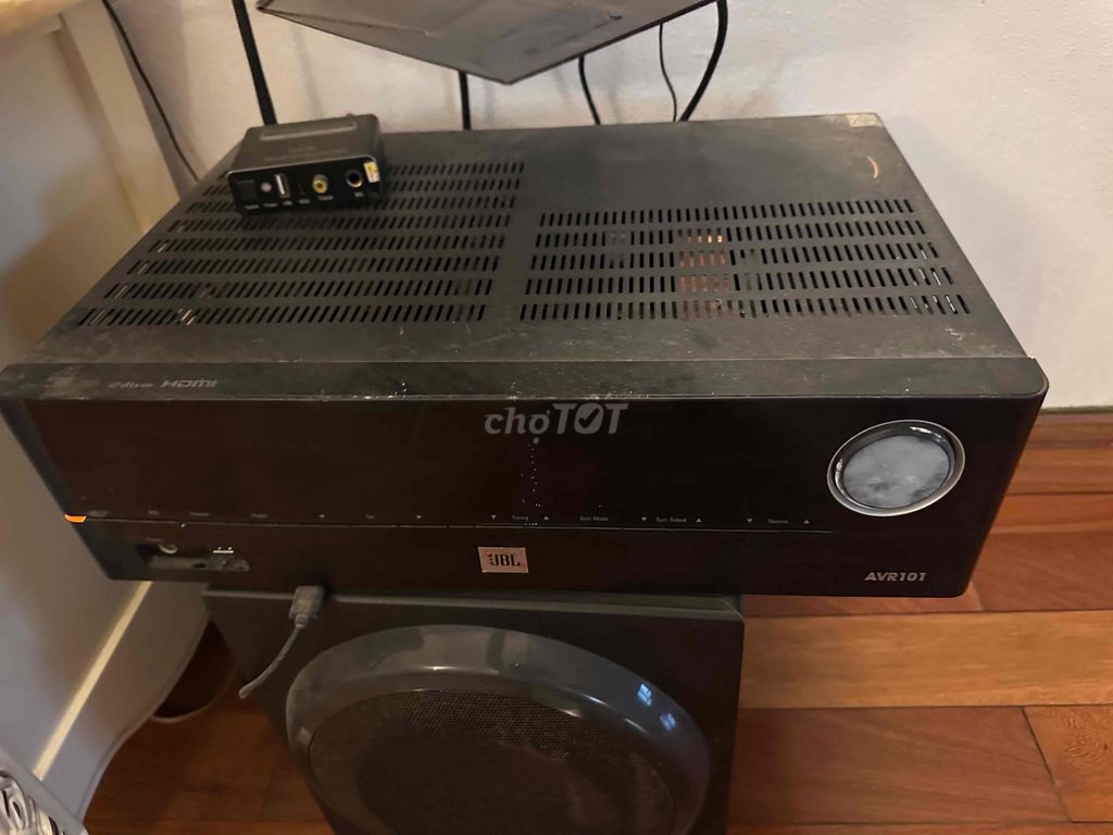 Amply JBL AVR 101 Đen. Mua bán Tivi, Âm thanh tại Huyện Thanh Trì Hà Nội được đăng bởi A Doan hình 1