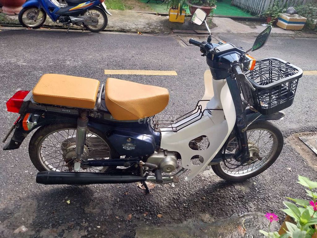 Honda Cub 1989 50cc Сине-белый Япония