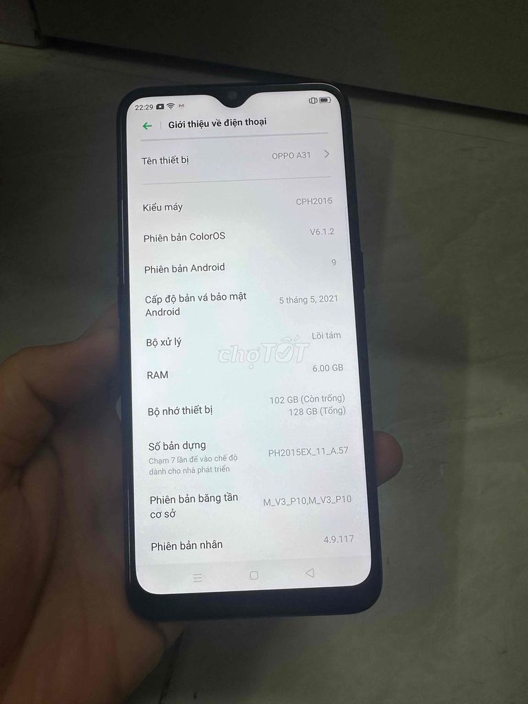 Oppo A31 6/128gb 2sim xài full ko lỗi - máy Ok. Mua bán Điện thoại tại Quận 8 Tp Hồ Chí Minh được đăng bởi điện thoại giá rẻ  hình 1