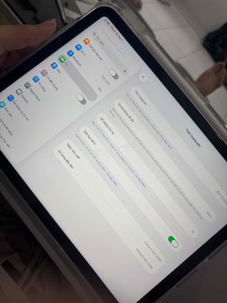 Apple iPad 128GB Bạc. Mua bán Máy tính bảng tại Huyện Hoài Đức Hà Nội được đăng bởi Chu Bách hình 1