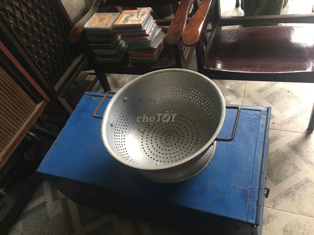 Rổ rau Nhôm  Mỹ xưa