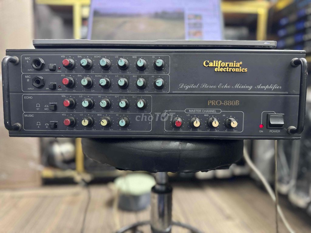 Amply California PRO-880B Đen. Mua bán Tivi, Âm thanh tại Quận Hoàng Mai Hà Nội được đăng bởi Âm Thanh Hay  hình 1