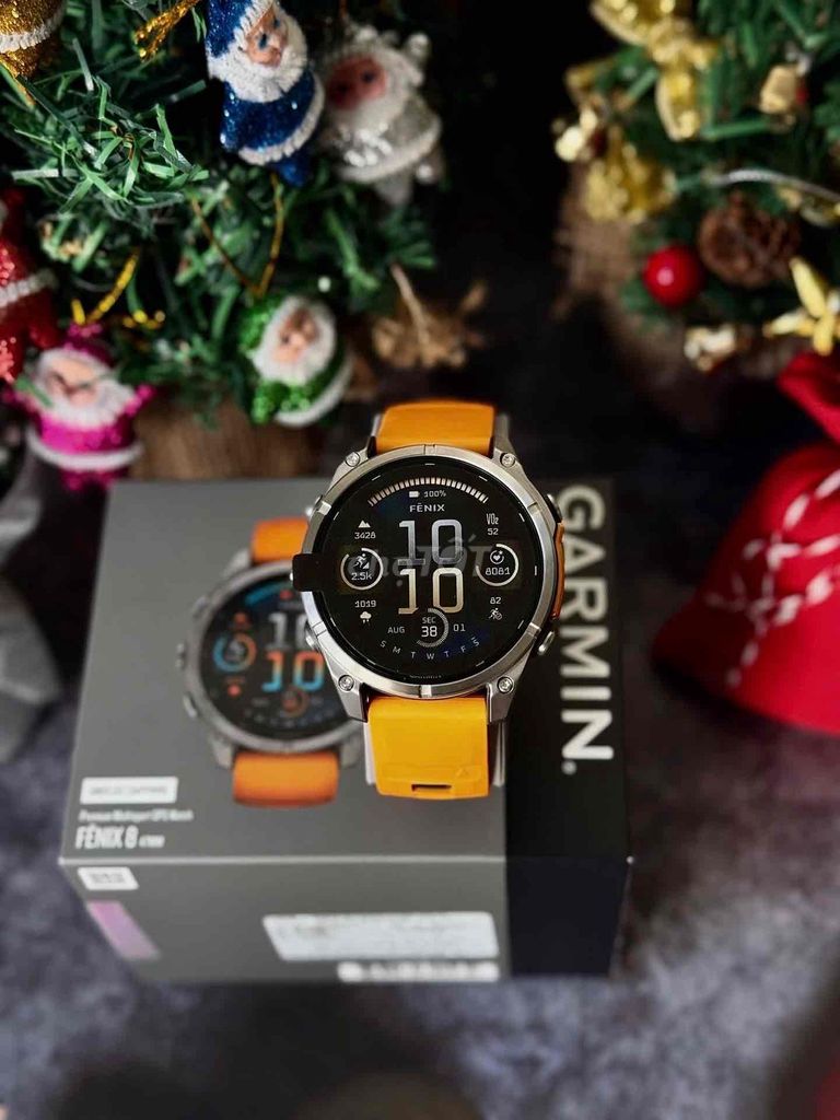 fenix 8 sapphire amoled . đẹp 99% .. Mua bán Thiết bị đeo thông minh tại Quận 8 Tp Hồ Chí Minh được đăng bởi Dung Garmin chinh hang  hình 5