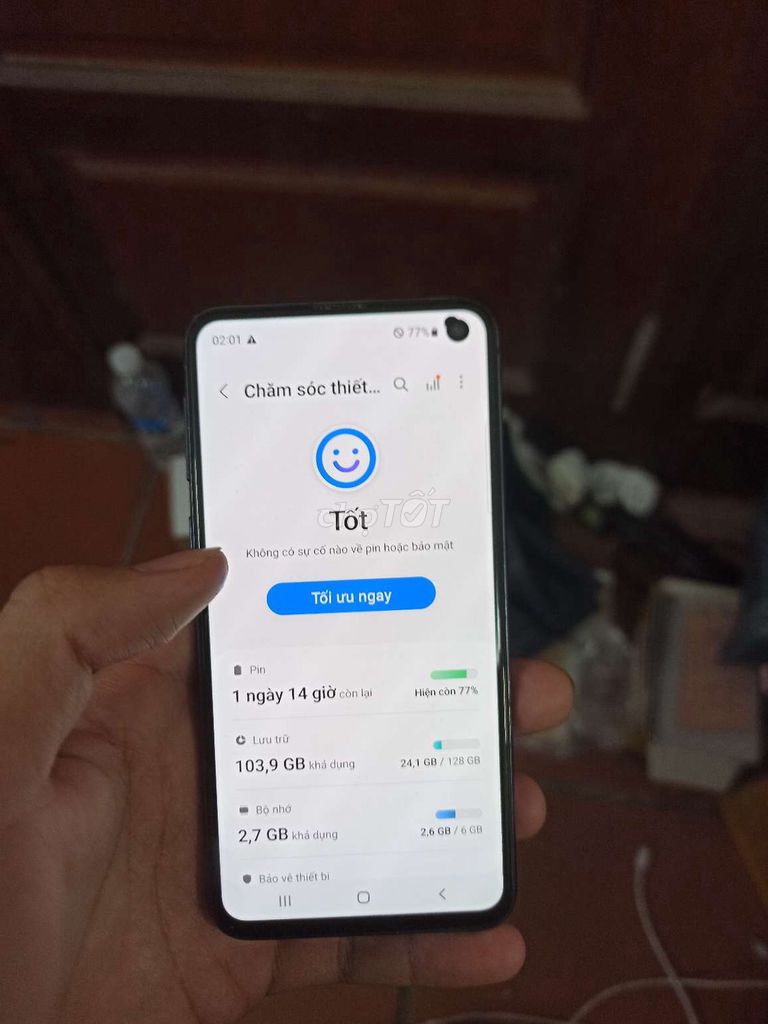 Samsung S10e 128GB Hàn Quốc. Mua bán Điện thoại tại Quận Đống Đa Hà Nội được đăng bởi Phạm Ngọc Thái hình 1