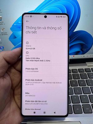 Xiaomi Redmi Note 14 Pro 256GB Tím 99%