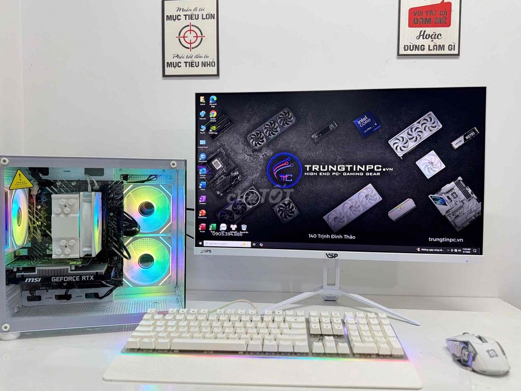 PC Gaming i5-12400F RTX 3050 24 inch. Mua bán Máy tính để bàn tại Quận Cẩm Lệ Đà Nẵng được đăng bởi ChiChi hình 1
