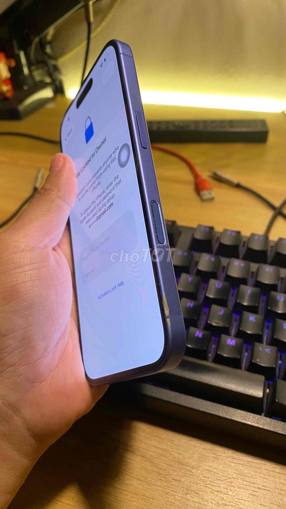 Apple iPhone 16 Xanh Khóa iCloud. Mua bán Điện thoại tại Huyện Tiền Hải Thái Bình được đăng bởi Vũ Văn Nam hình 1