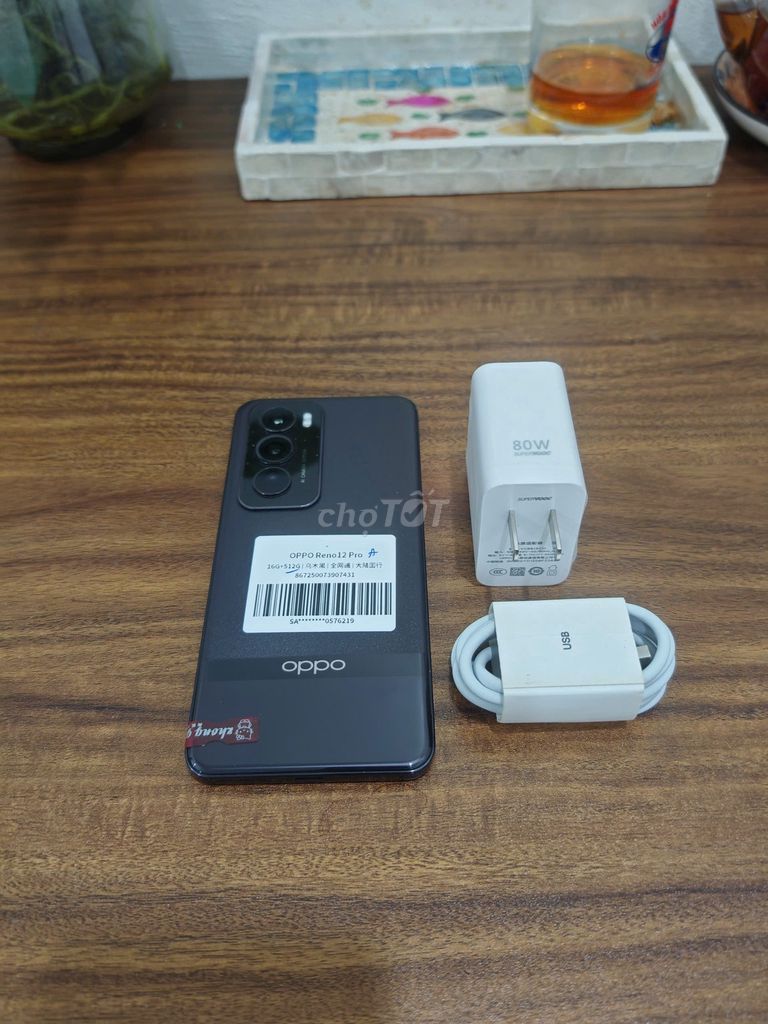 Oppo Reno 12 Pro 5G Đen 16/512 sạc 80w có ship COD. Mua bán Điện thoại tại Quận Hoàng Mai Hà Nội được đăng bởi Trần Ngọc Hiếu hình 1