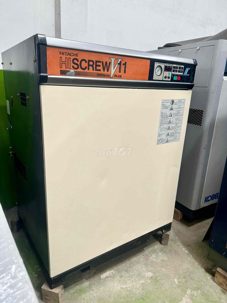 Máy nén khí trục vít Hitachi Series 15hp Inverter