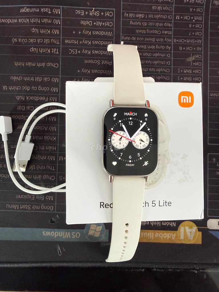 Xiaomi Redmi Watch 5 Lite Vàng nhạt. Mua bán Thiết bị đeo thông minh tại Quận 8 Tp Hồ Chí Minh được đăng bởi Hiệp hình 1