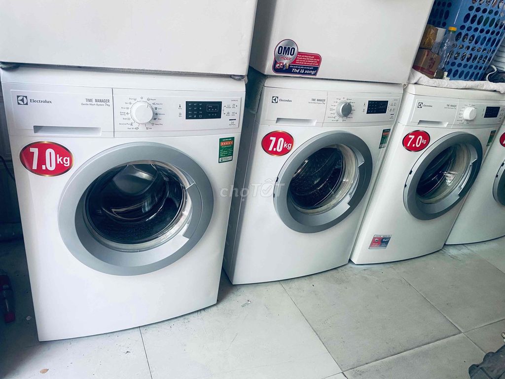 Thanh lý 6 máy giặt Electrolux, máy sấy, tốt, 90%. Mua bán Máy giặt tại Quận 4 Tp Hồ Chí Minh được đăng bởi Minh Đăng hình 1