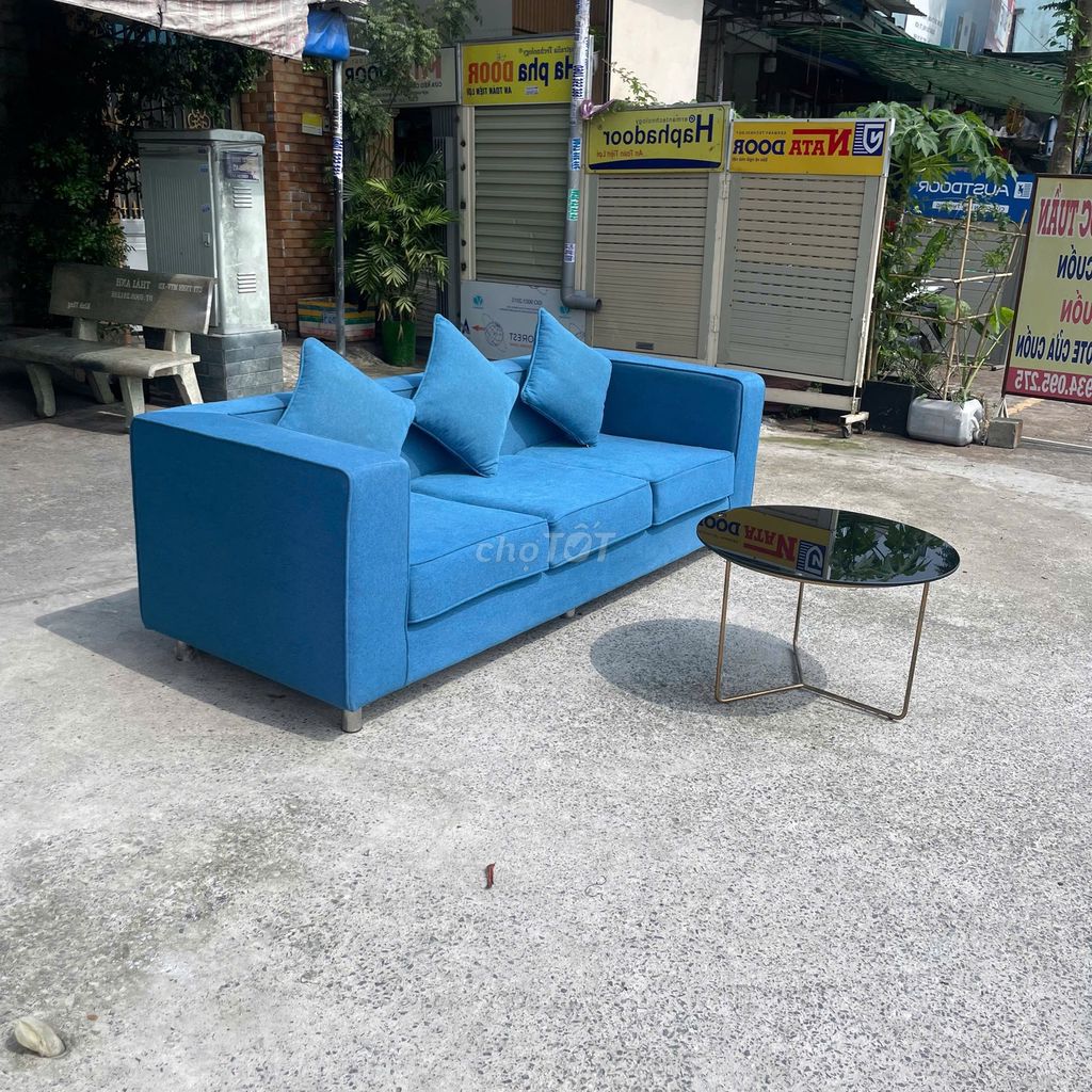 GHẾ SOFA NỆM VẢI THANH LÝ @ BỘ BÀN GHẾ SOFA 2M2