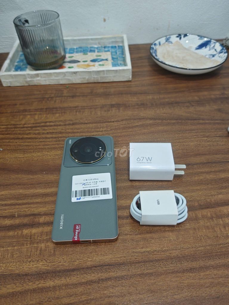Xiaomi Mi 12S Ultra 12/256 Xám sạc 67w có ship COD. Mua bán Điện thoại tại Quận Hoàng Mai Hà Nội được đăng bởi Trần Ngọc Hiếu hình 1