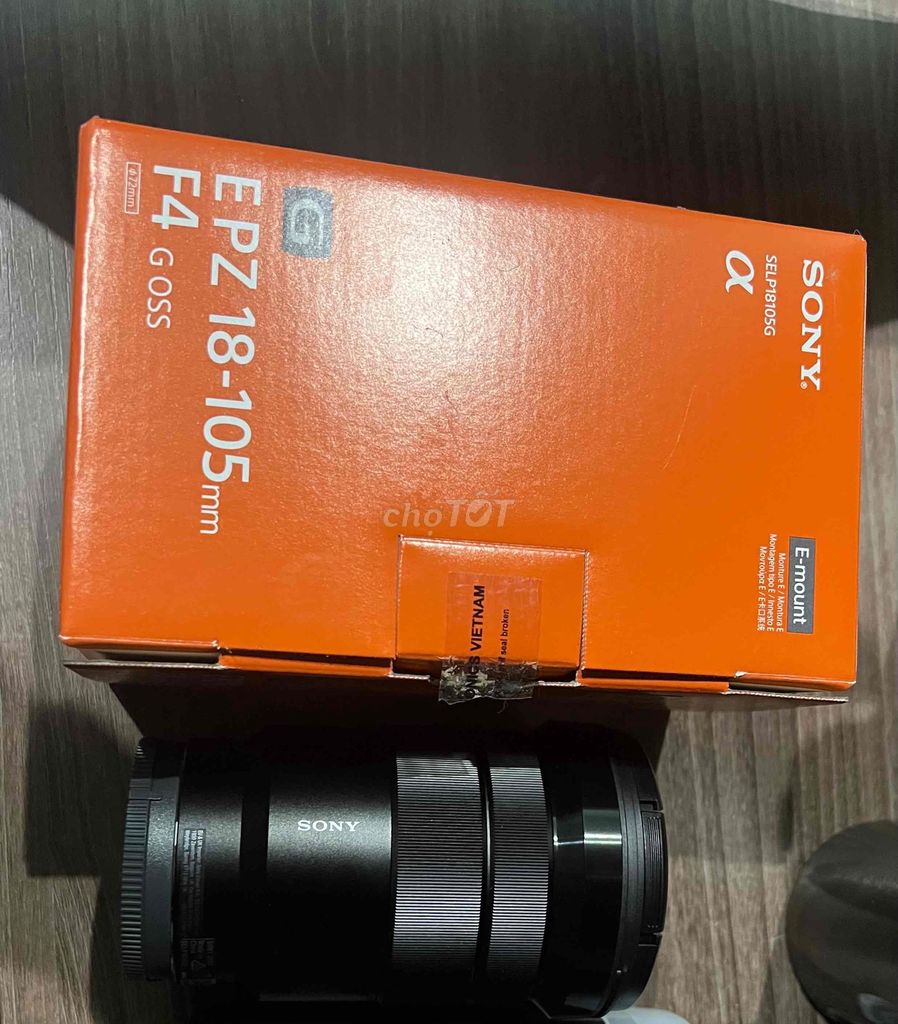 lens Sony E 28-105mm F4. Mua bán Máy ảnh, Máy quay tại Quận Hải Châu Đà Nẵng được đăng bởi Nguyễn Cao Bảo Như hình 1
