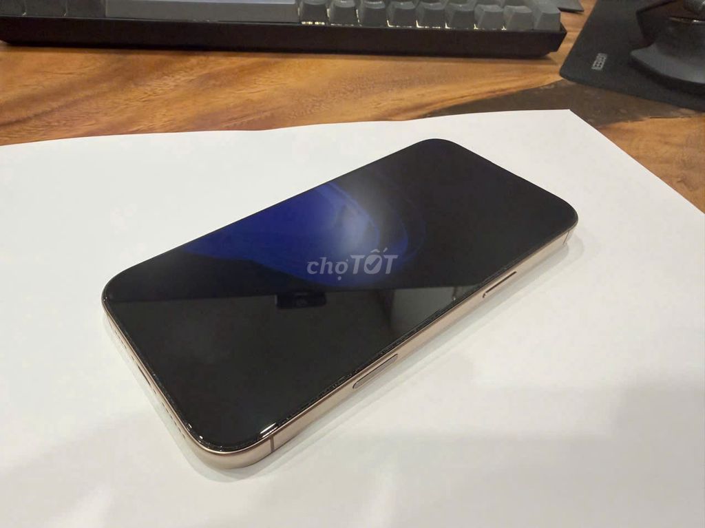 iPhone 16 Pro Max 256GB Vàng Like new. Mua bán Điện thoại tại Quận Sơn Trà Đà Nẵng được đăng bởi Nguyên Vũ hình 1